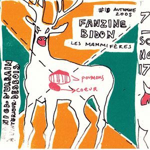 Fanzine Bidon #10 Les Mammifères