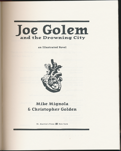 Joe Golem and the Drowning City