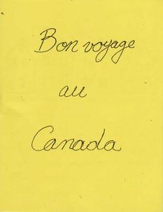 Bon voyage au Canada