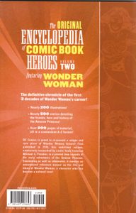 The Original Encyclopedia Of Comic Book - Featuring Wonder Woman Volume Heroes Two