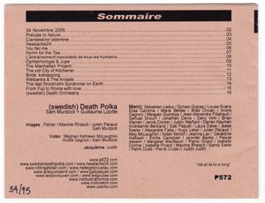 (swedish) Death Polka - Samedi 04 novembre 2006 Rouge, Québec