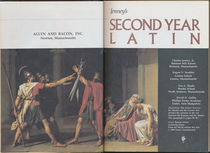 Jenney's Second Year Latin