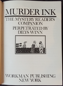 Murder Ink: The Mystery Reader's Companion