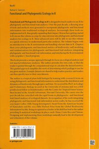 Functional and Phylogenetic Ecology in R