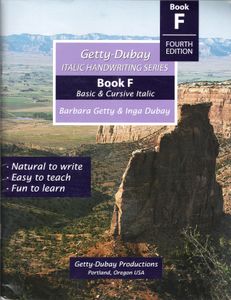 Book F (Basic Italic) (Getty-Dubay Italic Handwriting Series) (Fourth Edition)