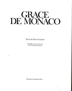 Grace De Monaco