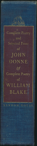 The Complete Poetry and Selected Prose of John Donne & The Complete Poetry of William Blake