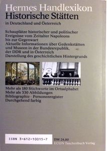Historische Stätten in Deutschland und Österreich