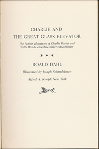 Charlie and the Great Glass Elevator