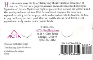 The Pray-Along Rosary Including The Mysteries Of Light