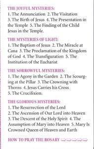 The Pray-Along Rosary Including The Mysteries Of Light
