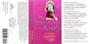 The Pray-Along Rosary Including The Mysteries Of Light