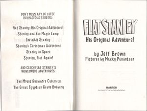Flat Stanley: His Original Adventure!