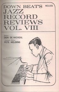 DOWN BEAT's Jazz Record Reviews Volume VIII