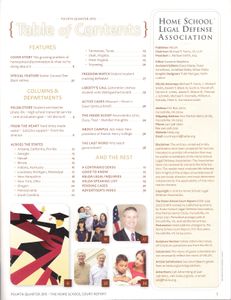 The Home School Court Report (Fourth Quarter 2015)