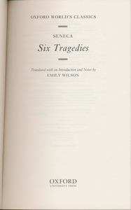Six Tragedies