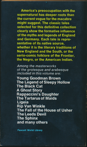 Witches, Wraiths & Warlocks: Supernatural Tales of the American Renaissance