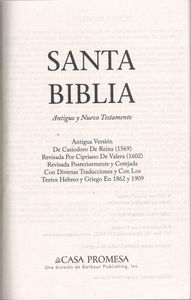 Santa Biblia - Versión Reina-Valera