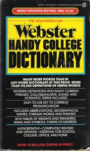 Webster Handy College Dictionary