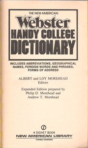 Webster Handy College Dictionary