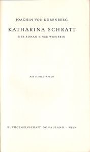 Katharina Schratt (Der Roman Einer Wienerin)