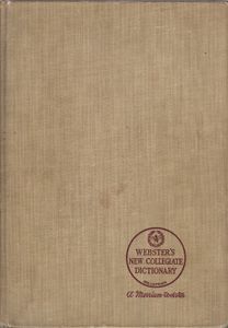 Webster's New Collegiate Dictonary
