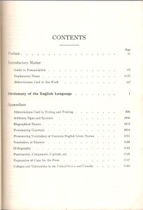 Webster's New Collegiate Dictonary