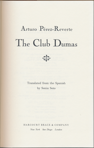 The Club Dumas