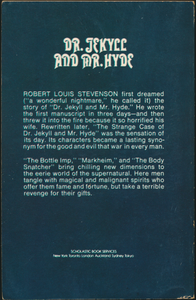 Dr. Jekyll and Mr. Hyde and Other Stories of the Supernatural