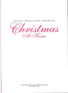 Christmas At Home
