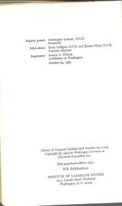 The Collected Works of St. John of the Cross