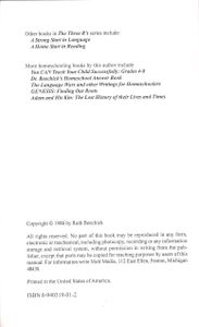 An Easy Start In Arithmetic (Grades K - 3)