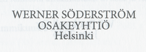 Werner Söderström Osakeyhtiö