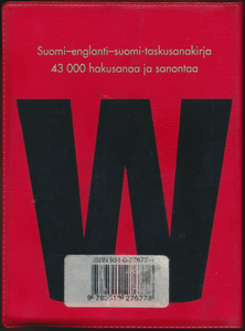 Suomi–englanti–suomi-taskusanakirja