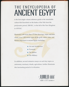 The Encyclopedia of Ancient Egypt