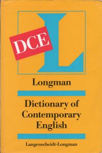 Longman Dictionary of Contemporary English