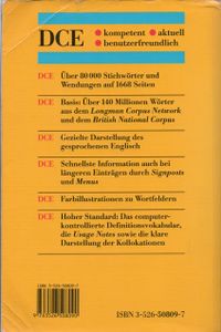 Longman Dictionary of Contemporary English