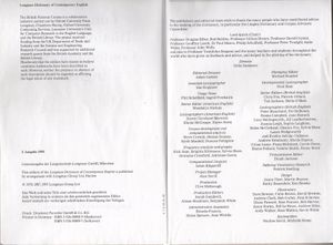 Longman Dictionary of Contemporary English