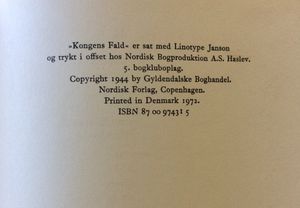 Kongens fald
