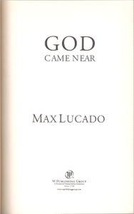 God Came Near
