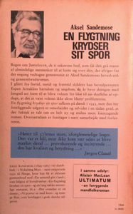 En flygtning krydser sit spor