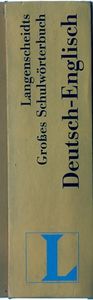 Langenscheidts Großes Schulwörterbuch Deutsch - Englisch