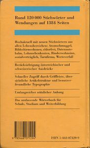Langenscheidts Großes Schulwörterbuch Deutsch - Englisch