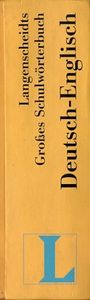Langenscheidts Großes Schulwörterbuch Deutsch - Englisch