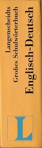Langenscheidts Großes Schulwörterbuch Englisch - Deutsch