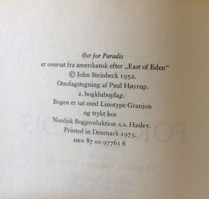 Øst for paradis