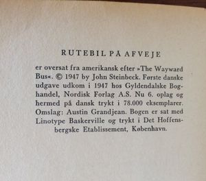 Rutebil på afveje