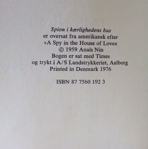 Spion i kærlighedens hus