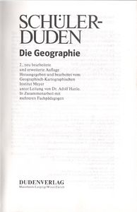 Schüler Duden: Die Geographie