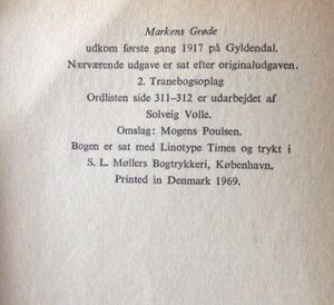 Markens grøde